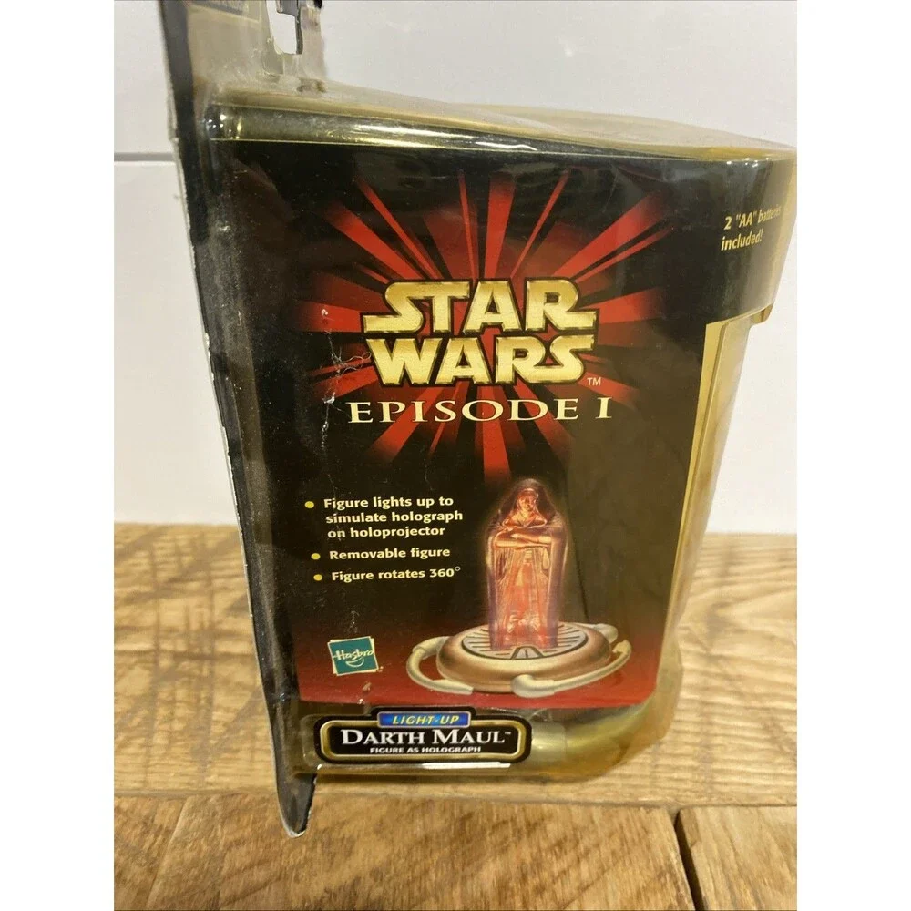 Star Wars: Episode I - Light Up Darth Maul Figure As Hologram -Hasbro 1999